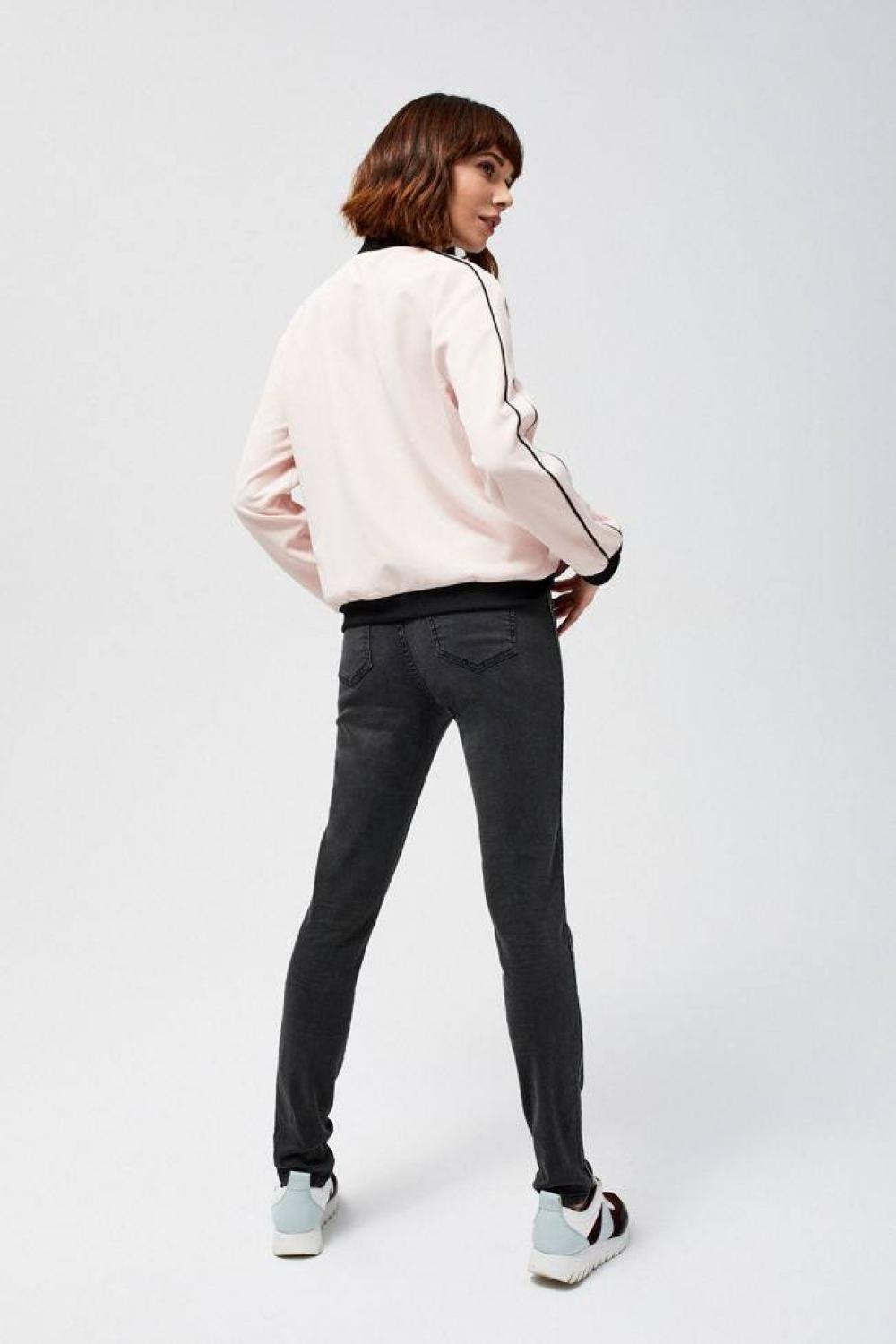 Jeans graphite with insert Moodo L-JE-2812