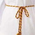 Yellow-brown cord belt MEREZHKA