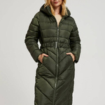 An olive  jacket