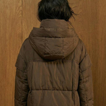 Chocolate demi-season jacket-vest 8606-KR-realize