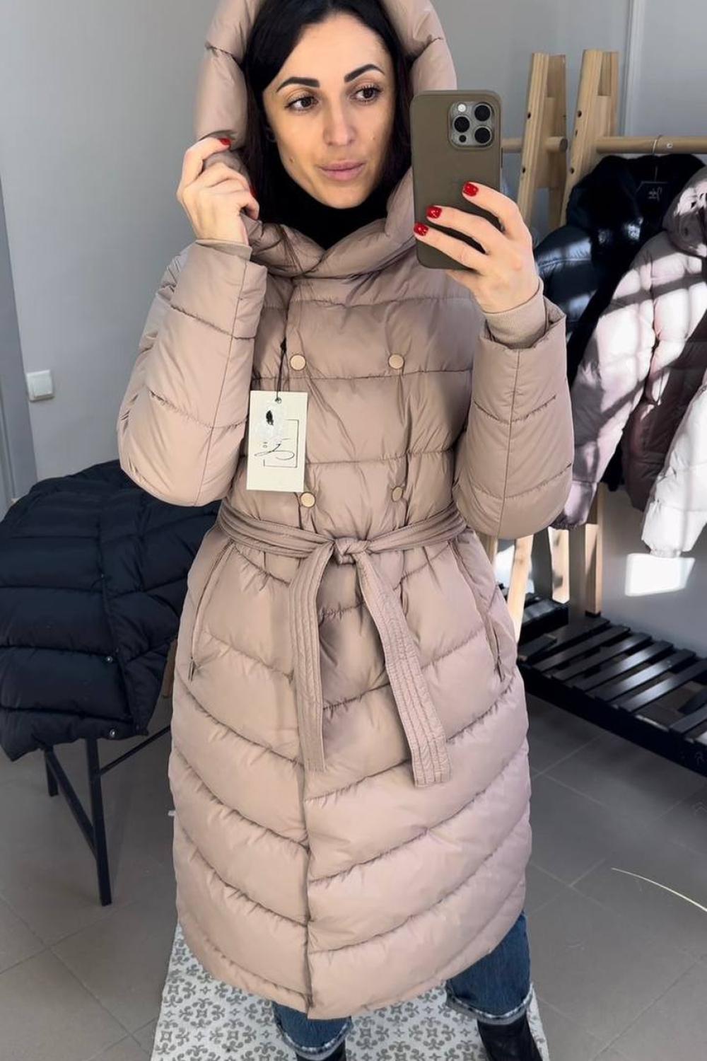Jacket in beige color