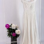 Dress white long Tanita Romario