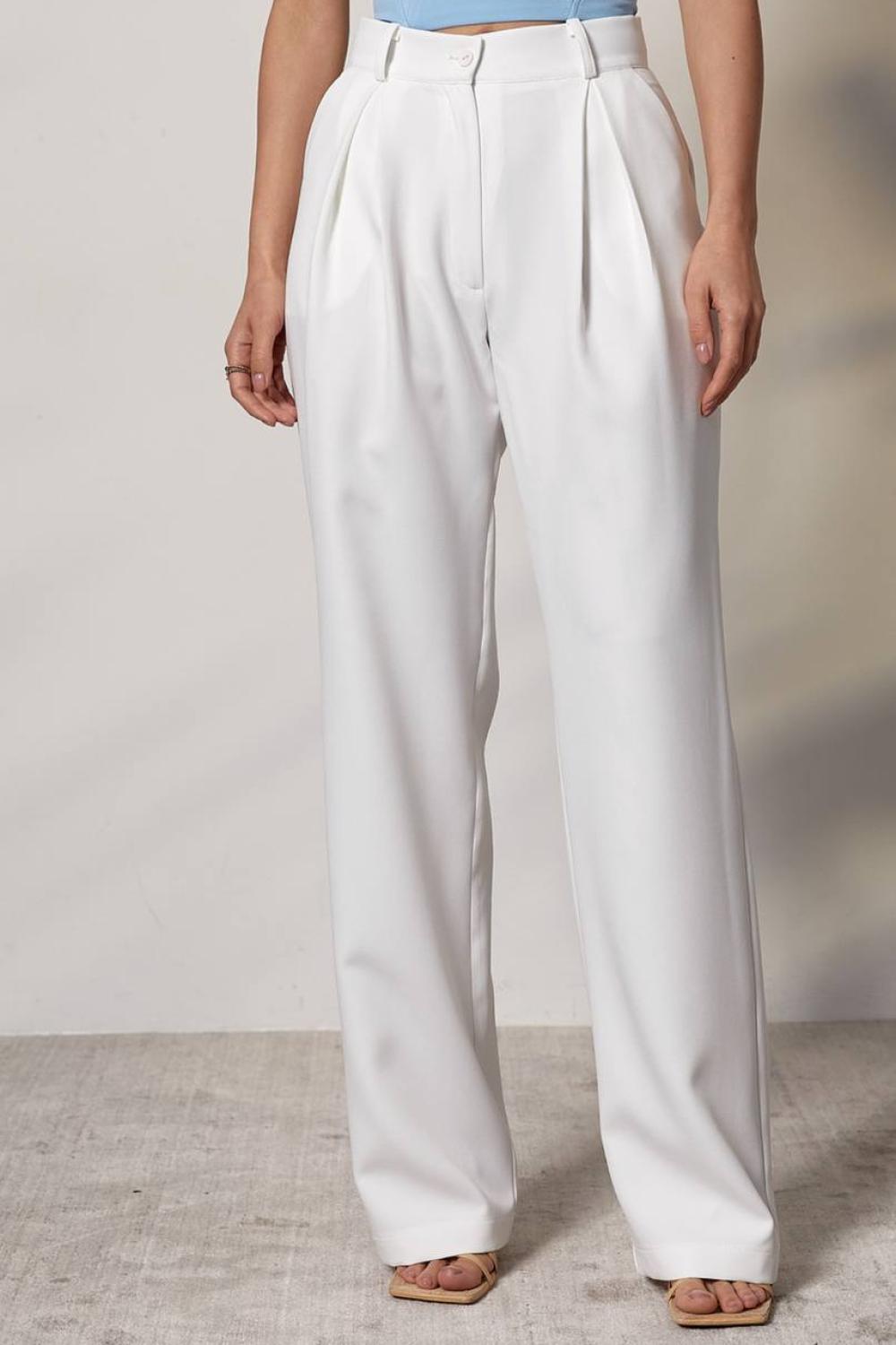 Classic milk pants