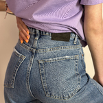 Jeans straight blue Woman 464