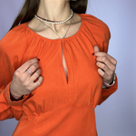 Сукня довга з розрізом 20AH564 Yuka Paris
