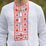 Bayraktar Piccolo embroidered shirt for men