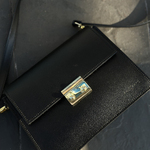 Bag leather black premium quality France FREDERIC