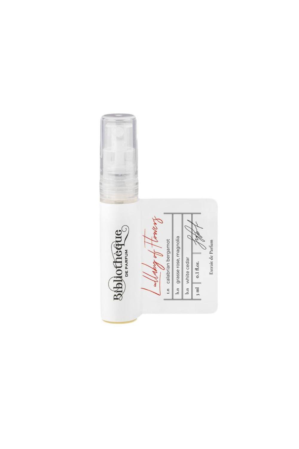 Flowers  perfume Lullaby of flowers by Bibliotheque de Parfum