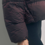 Voluminous short winter jacket