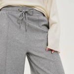 Grey plaid pants