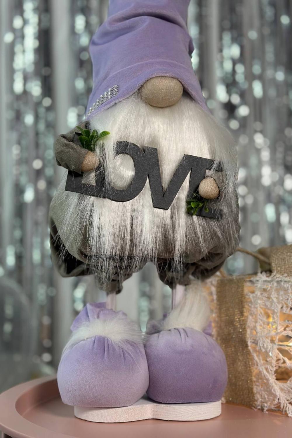Gnome New Year purple