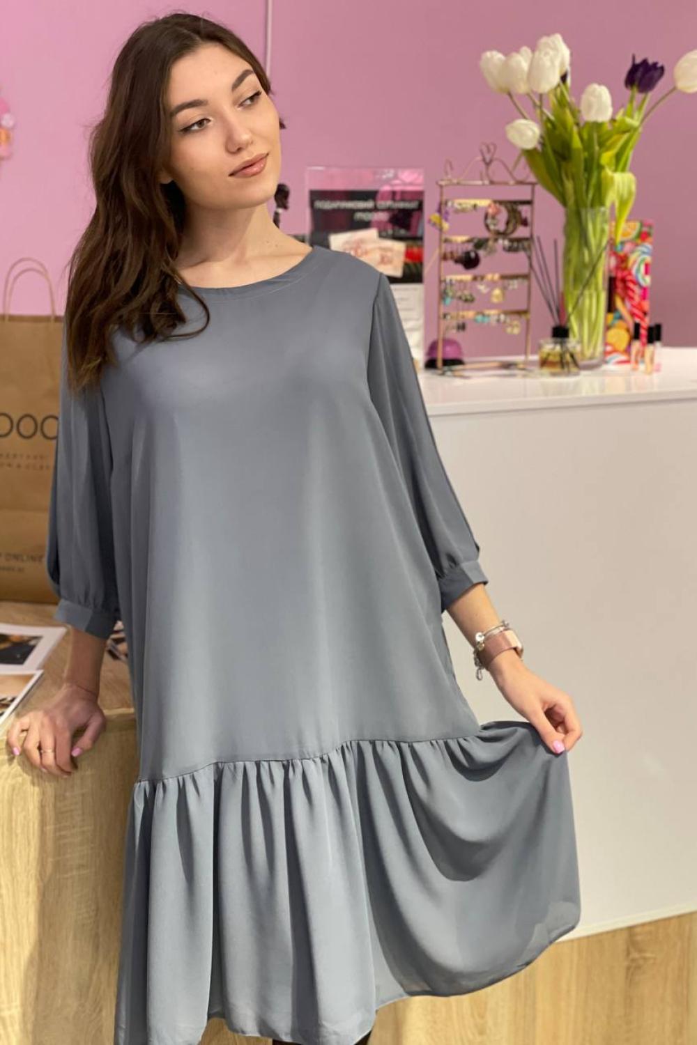 Dress chiffon gray Van Girls 03