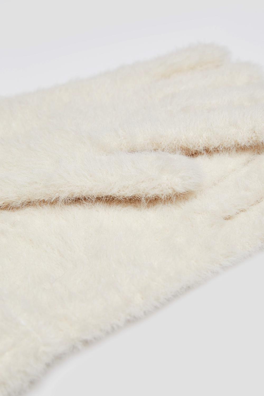 Milk gloves for women, warm angora Z-RE-4204 MOODO
