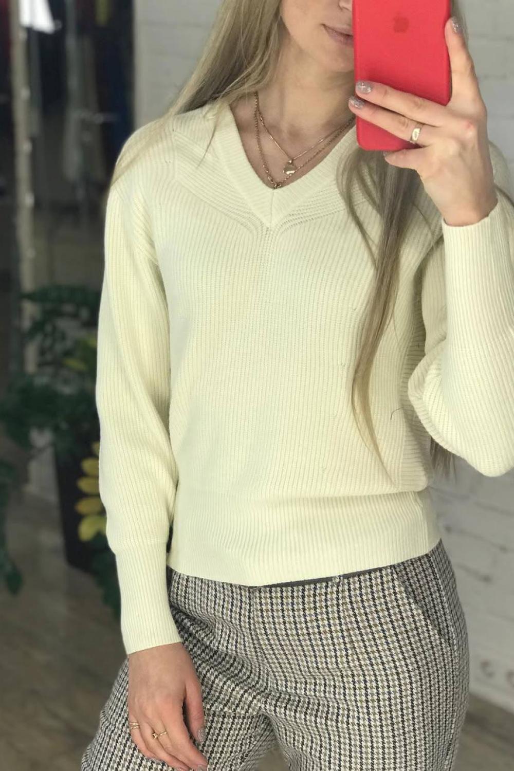 Beige sweater FW22-058-beige-K-realiz