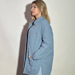 Jacket shirt blue