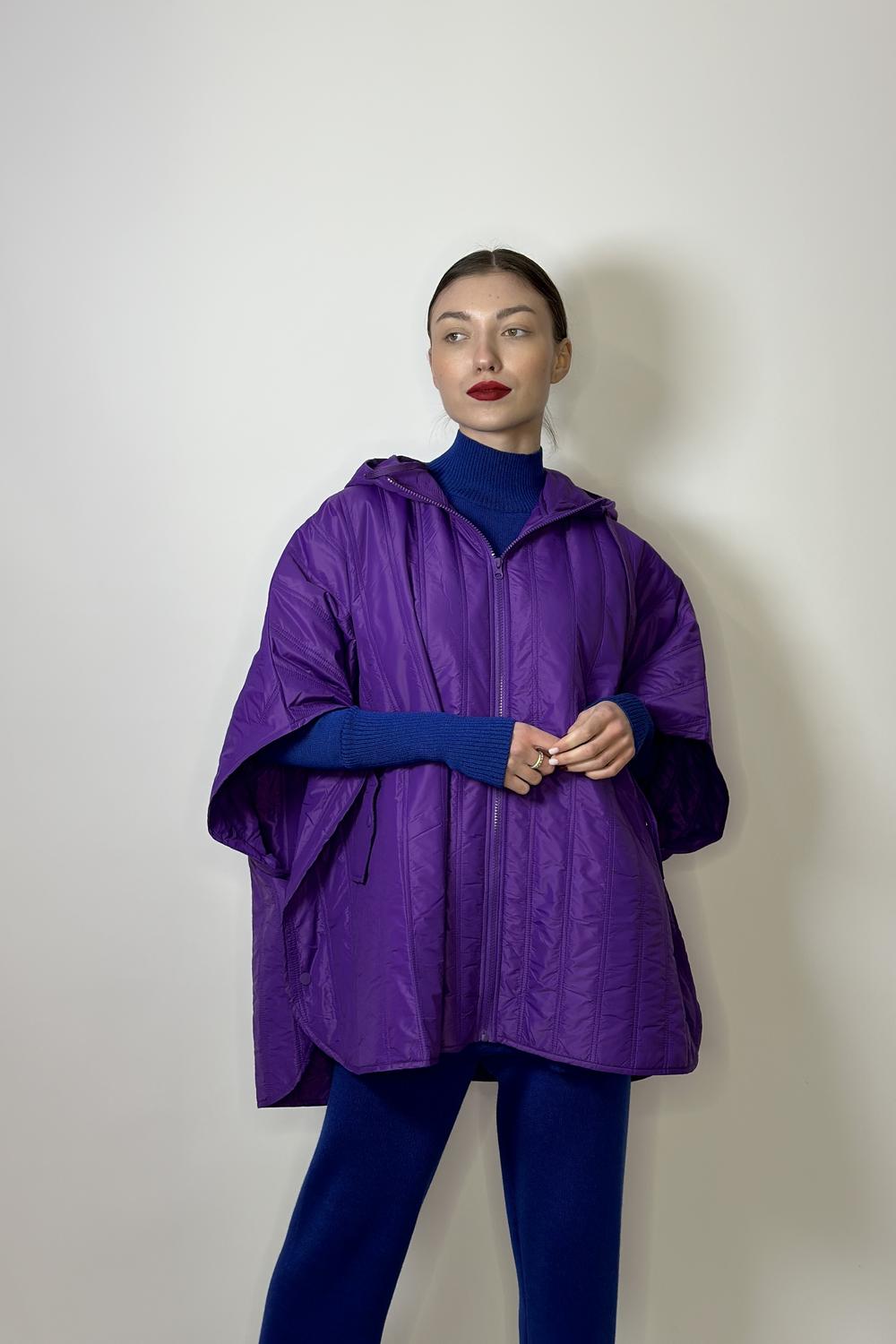 Куртка жіноча фіолетова з вкороченим рукавом Marina V FW22-804