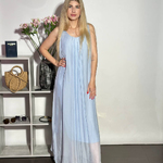 Blue maxi dress