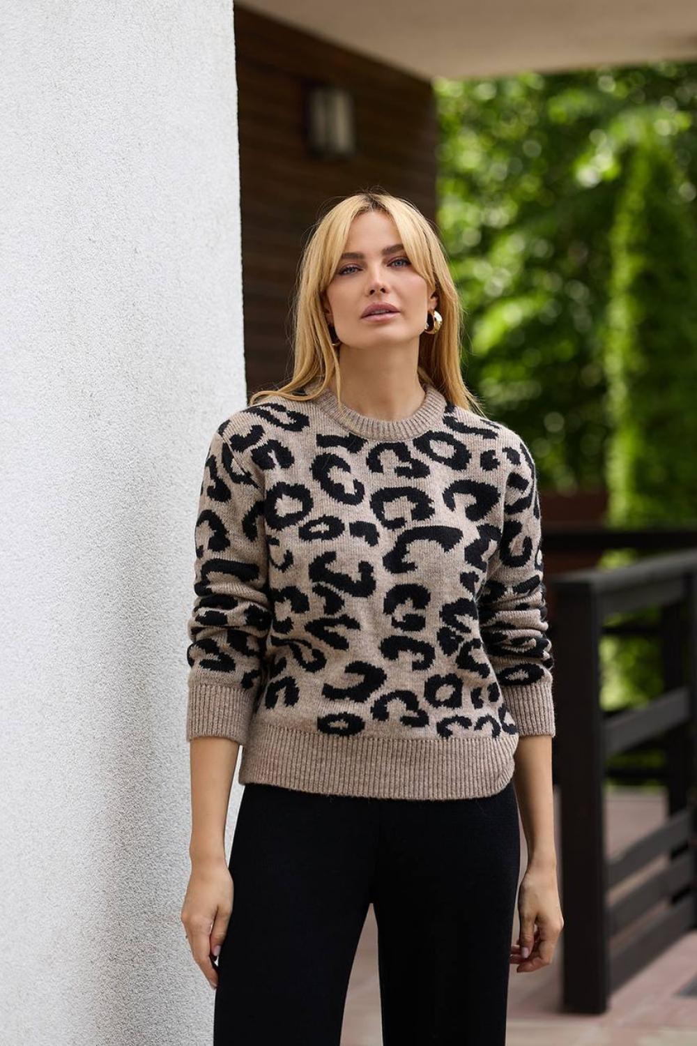 Women's warm leo jumper