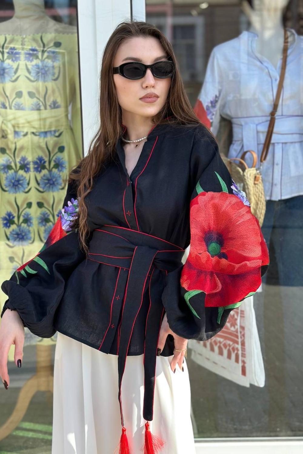Buy designer embroidered shirts