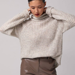 Milk sweater made of wool