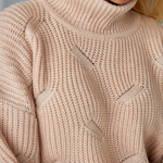 Women's warm pearl sweater 2479 BELLISE