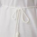 Belt-lace white MEREZHKA