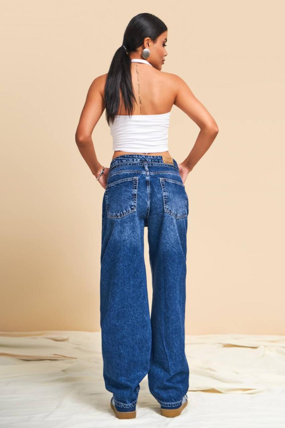 Baggy jeans dark blue