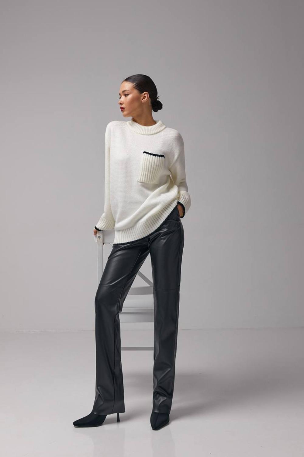 Women's warm ecru jumper