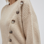 Women's warm sweater with buttons Z-SW-3652 MOODO