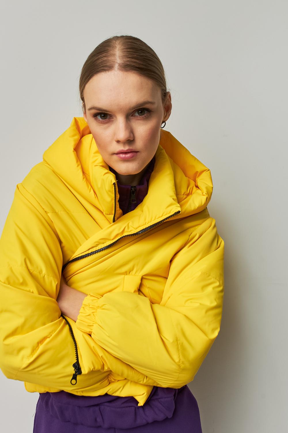 Jacket women's yellow Cecil STIMMA
