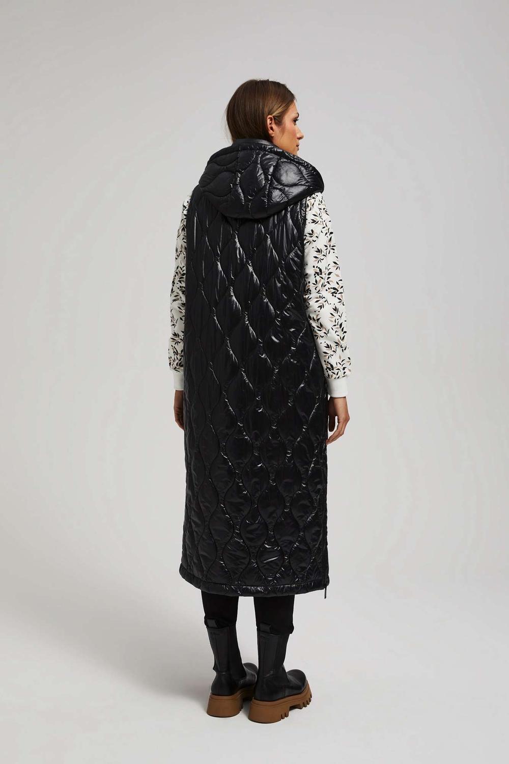Women's long warm vest Z-KA-4203 MOODO