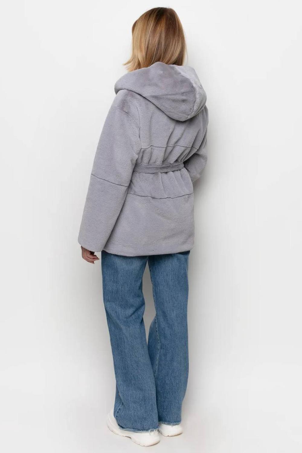 Discover a luxurious eco-fur coat