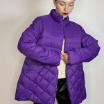 Куртка жіноча весняна фіолетова FW22-802 Marina V
