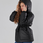 Winter Women's Black Jacket with Pockets 354-01 Hardy