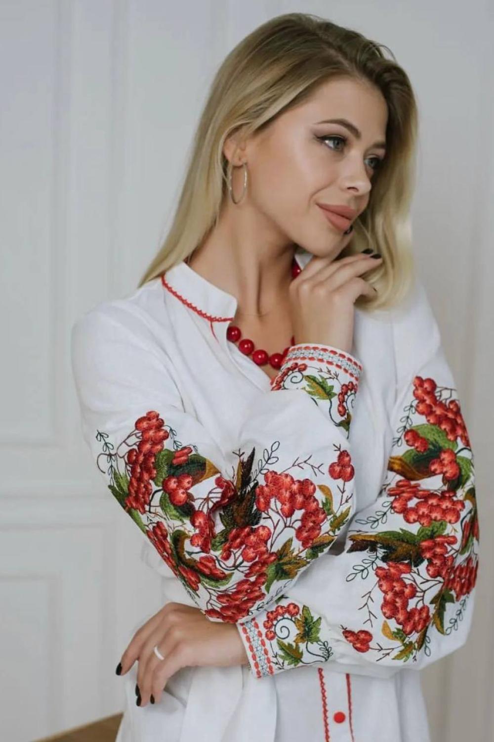 Vyshyvanka dress Kalina