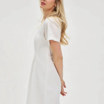 White summer dress