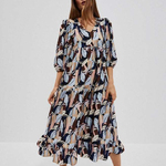 Boho dress L-SU-4026 Moodo