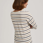 T-shirt with long sleeves in stripes Z-TS-4009 MOODO