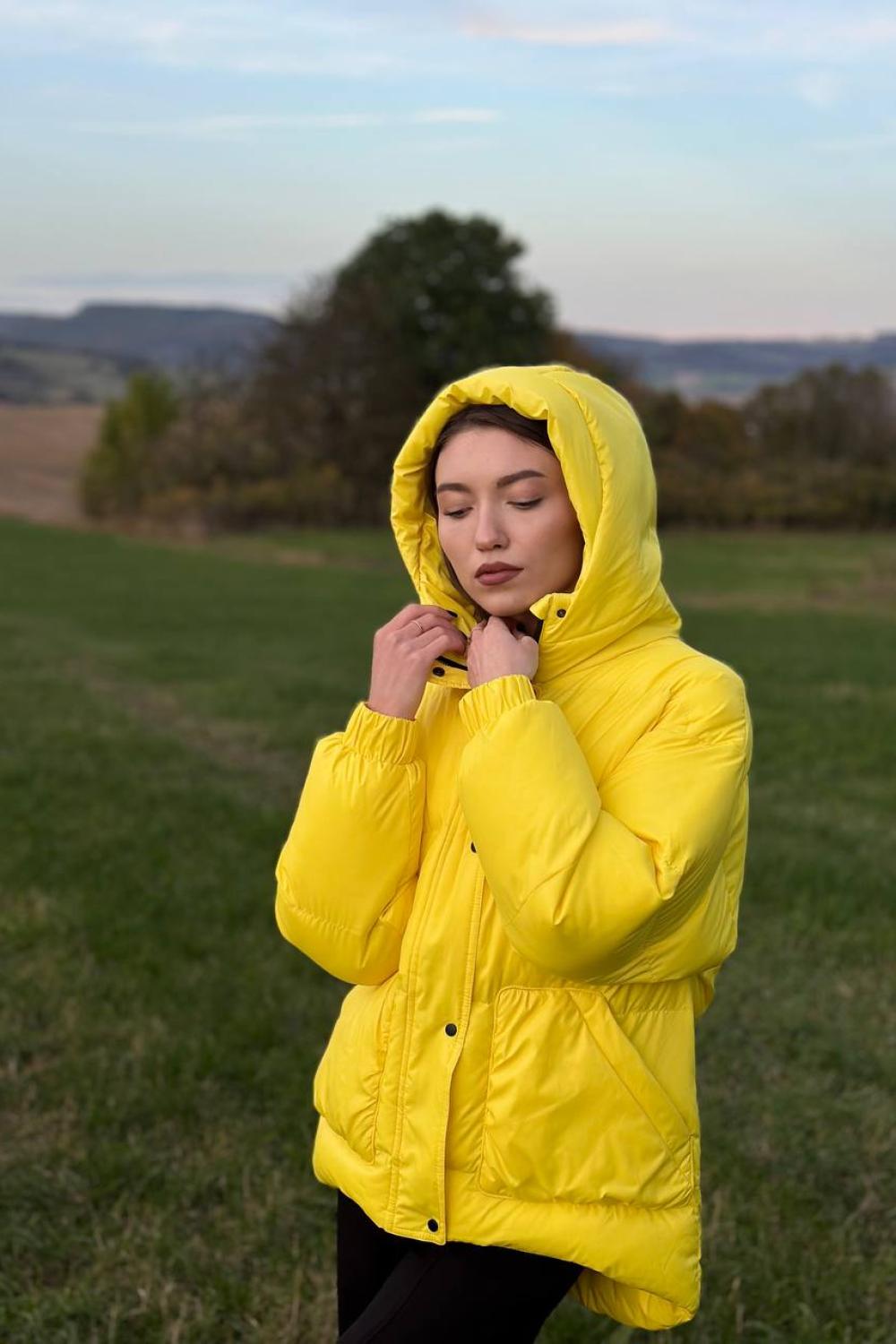 Premium quality winter yellow jacket