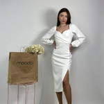 White dress 1389.2 with odor emission