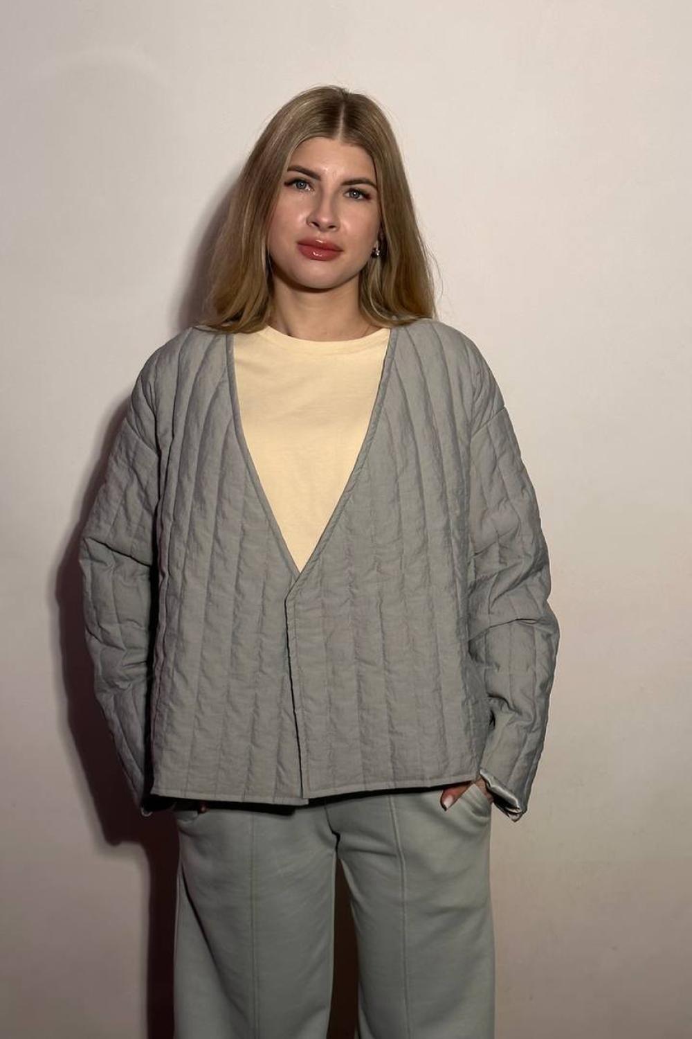 Spring gray-blue jacket NEW