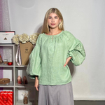 Embroidery for women olive designer