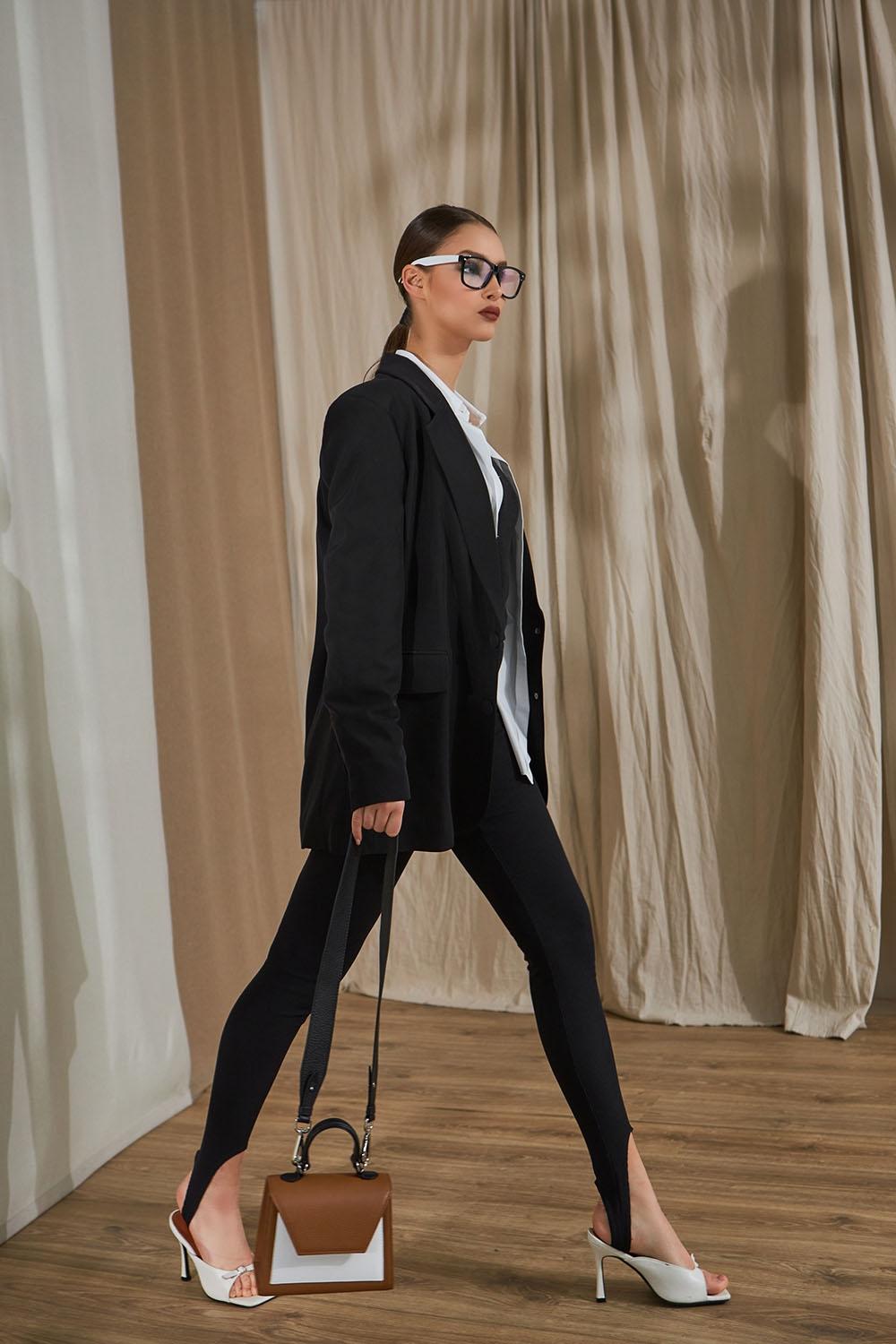 Bellise 1798 striped leggings