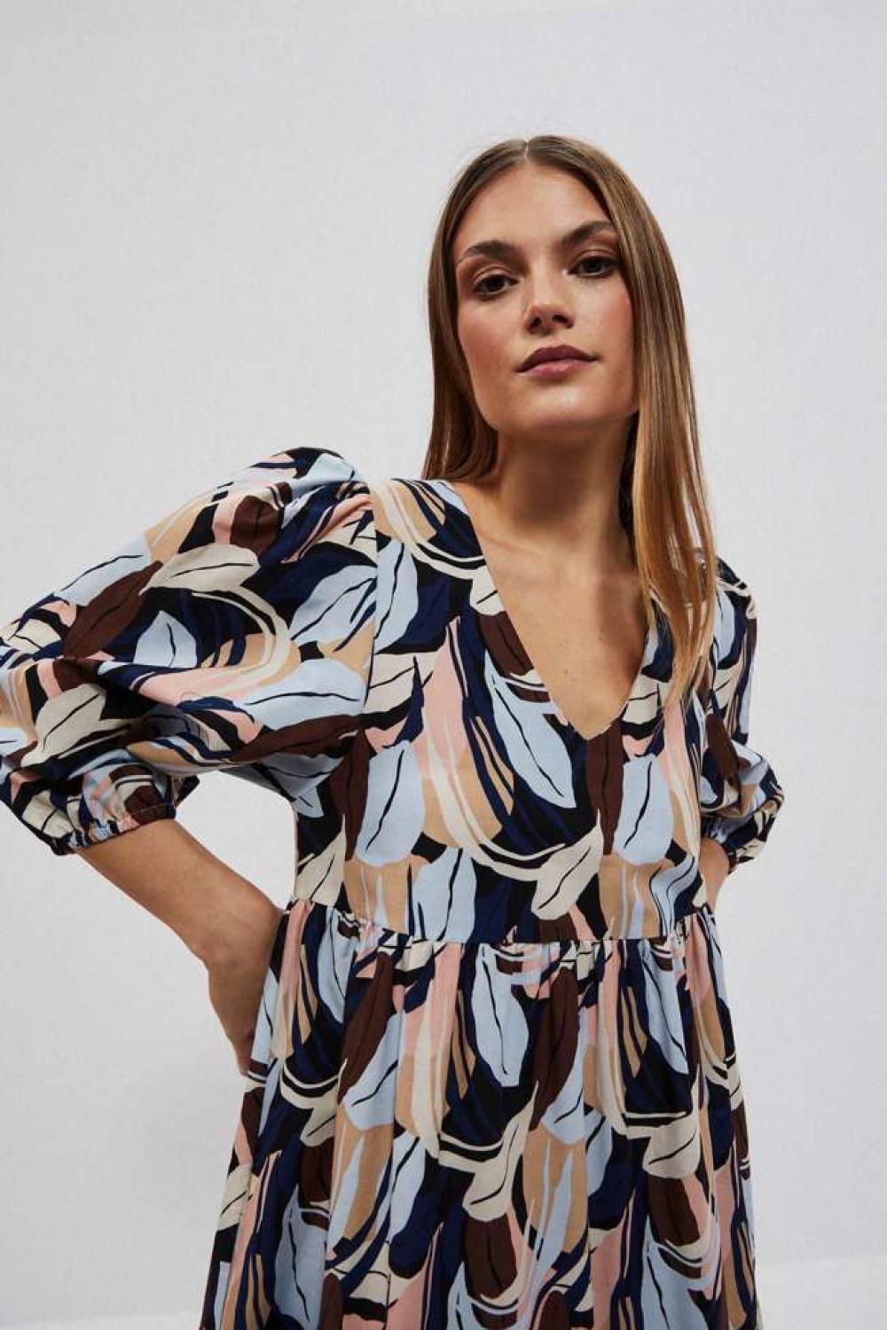 Boho dress L-SU-4026 Moodo
