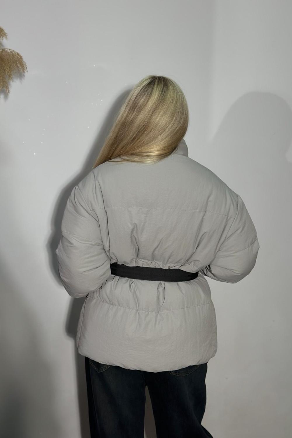 Brown winter jacket