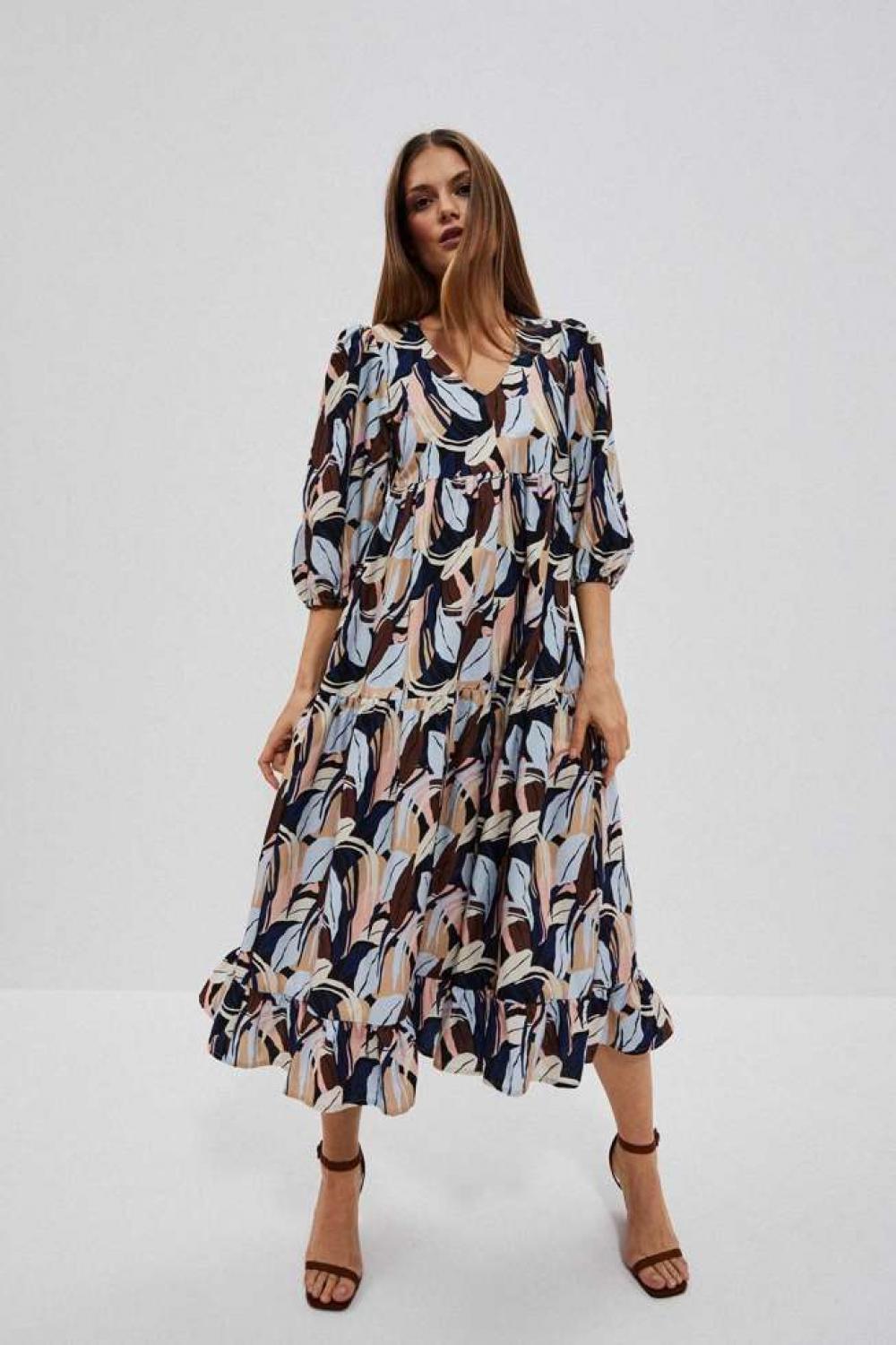 Boho dress L-SU-4026 Moodo