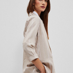 Jacket beige with short sleeves Moodo L-MR-4008