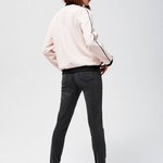 Jeans graphite with insert Moodo L-JE-2812