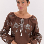 Chocolate embroidery