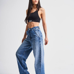 Blue denim Skater